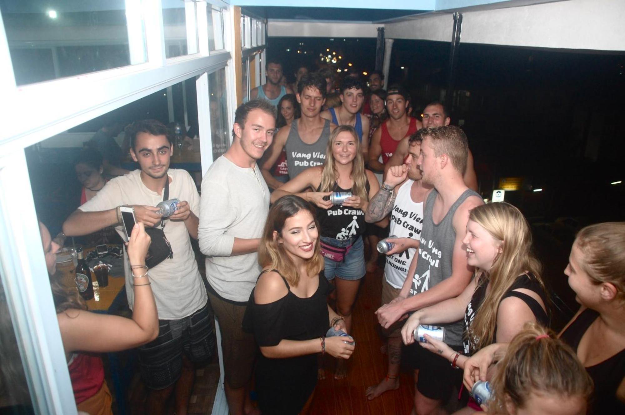 Vang Vieng Ruby Backpackers Hostel Eksteriør billede